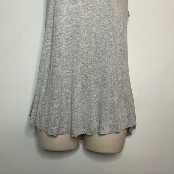 American Eagle outfitters soft and sexy line gray tank embroidered floral (xs) - Picture 8 of 8